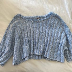 Free People Cropped Sweater